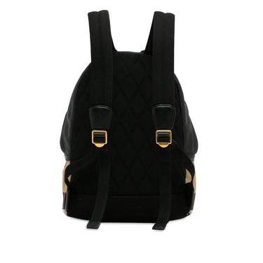 Brown Burberry House Check Abbeydale Backpack - Designer Revival