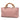 Pink Gucci Medium Calfskin Bamboo Shopper Satchel - Designer Revival