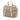 Brown Prada Canvas Canapa Logo Bow Satchel