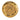 Gold Chanel Gold Plated 31 Rue Cambon Round Brooch