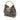 Grey Burberry Medium Smoke Check Coated Canvas Walden Belted Hobo Handbag