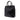 Black Gucci Pigskin Bamboo Tote