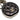 Black Chanel Quilted Patent Round Mirror Chain Necklace - Designer Revival