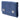 Blue Prada Saffiano Cuir Twist Lock Chain Flap Crossbody Bag
