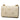 White Gucci Small Leather Bee Star Padlock Crossbody
