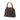 Brown Fendi Pequin Coated Canvas Dome Satchel
