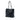 Black Chanel CC Quilted Patent North South Tote