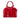 Red Louis Vuitton Monogram Vernis Rayures Alma BB Satchel
