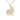 Gold Chanel CC Gold Plated Resin Rabbit Pendant Necklace