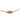 Gold Louis Vuitton Gold Plated Flower Full Necklace