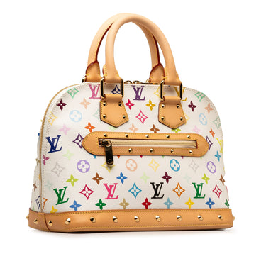 Multicolor Louis Vuitton Monogram Multicolore Alma PM Handbag - Designer Revival