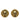 Gold Chanel CC Gold Plated Round Clip On Earrings