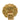 Gold Chanel CC Gold Plated Round Clip On Earrings