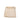 Beige Chanel CC Stitched Linen Chain Tote - Designer Revival