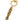 Gold Chanel CC Gold Plated Resin Lucite Ball Station Long Necklace