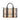 Brown Burberry Haymarket Check Coated Canvas Alchester Bowling Bag Satchel