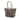 Gray Burberry Small Smoke Check Coated Canvas Salisbury Tote