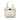 White Dior Diorissimo Trotter Canvas Street Chic Tote