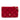 Red Chanel CC Quilted Velvet Wallet on Chain Crossbody Bag