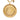 Gold Chanel Gold Plated 31 Rue Cambon Coin Pendant  Necklace