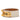 Brown Hermès Swift and Gold Plated Collier de Chien Bracelet