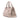 Beige Bottega Veneta Medium Nappa Intrecciato Roma Tote - Designer Revival