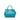 Blue Prada Vitello Daino Open Convertible Tote Satchel
