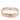 Pink Louis Vuitton Rose Gold Plated Nanogram Cuff Bracelet S