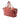 Orange Gucci Medium Leather Bamboo Bar Tote