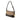 Beige Burberry Haymarket Check Canvas Shoulder Bag