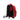 Red Prada Soft Calf Striped Backpack