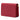 Red Prada Saffiano Lux Flip Lock Wallet on Chain Crossbody Bag