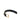 Black Saint Laurent Calfskin Studded De Force Bracelet - Designer Revival