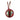 Red Gucci Mini GG Supreme Flora Round Ophidia Backpack
