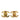 Gold Chanel Gold Plated CC Turn Lock Clip on Earrings - Designer Revival