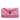 Pink Chanel CC Quilted Tweed Accordion Flap Shoulder Bag