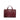 Red Gucci Microguccissima Brogue Duilio Boston Bag