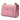 Pink Gucci Small Guccissima Padlock Crossbody
