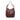Burgundy Burberry Elmstone Shoulder Bag - Designer Revival