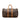 Brown Louis Vuitton Monogram Keepall 50 Travel Bag