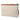 Beige Gucci Canvas Logo Clutch