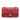 Red Chanel Medium Classic Chevron Caviar Double Flap Shoulder Bag