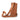Brown LOEWE Soft Grained Calfskin Vertical T Pocket Crossbody