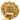 Gold Chanel CC Gold Plated Round Clip On Earrings