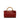 Red Gucci Medium Calfskin Bamboo Shopper Satchel - Designer Revival