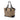 Beige Gucci GG Canvas Patti Studed Hobo Tote Bag
