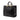 Black Fendi Versace Fendace Medium Calfskin Sunshine Shopper Tote Satchel