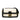 White Fendi Bicolor Leather Chain Midi Baguette Shoulder Bag - Designer Revival