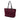 Red Burberry Eco Nylon Logo Tote