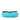 Blue Fendi Nano Zucca Embossed Leather Baguette Charm Crossbody Bag
